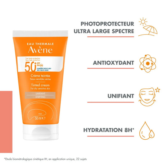 Avène Solaire Crème SPF50+ 50ml Crème tentée