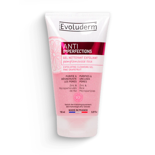 Evoluderm Gel Nettoyant Exfoliant Anti-Imperfections 150ml