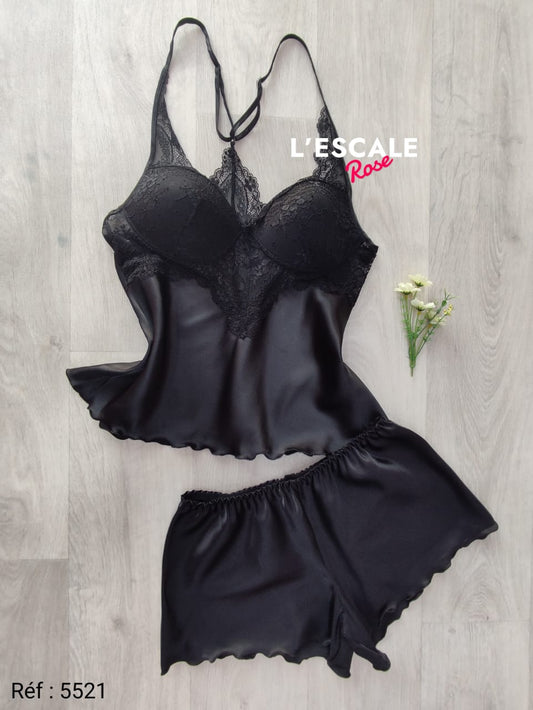Ensemble Short satin 5521