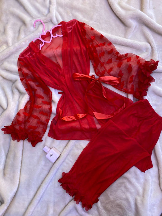 Ensemble Pyjama Nuisette KK56