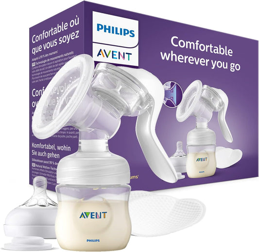 Philips Avent Tire-lait manuel, technologie Natural Motion (Modèle SCF430/10)