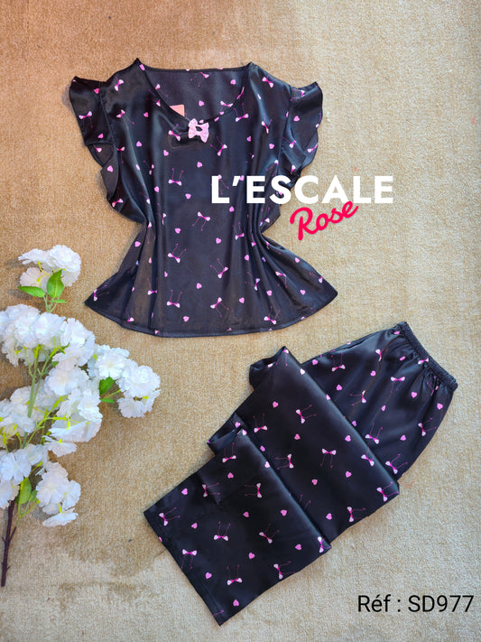Pyjamas en satin SD977