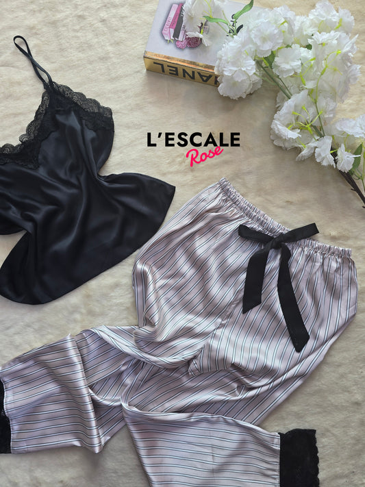 Pyjamas en satin 000