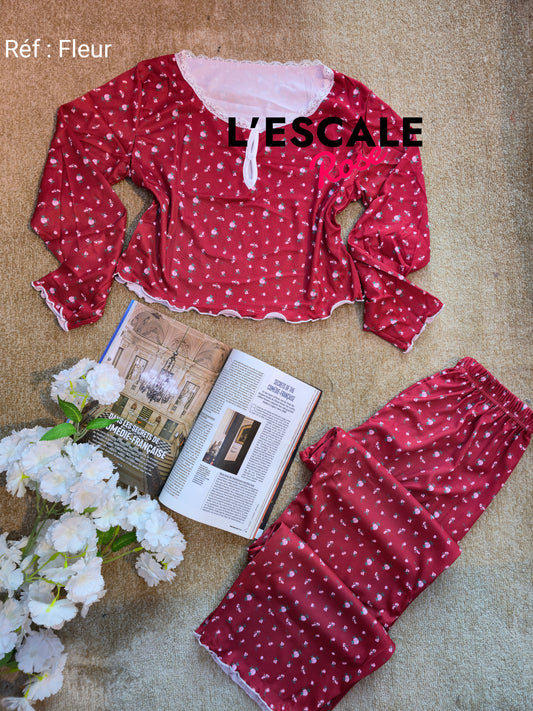 Pyjama d'hiver Fleur