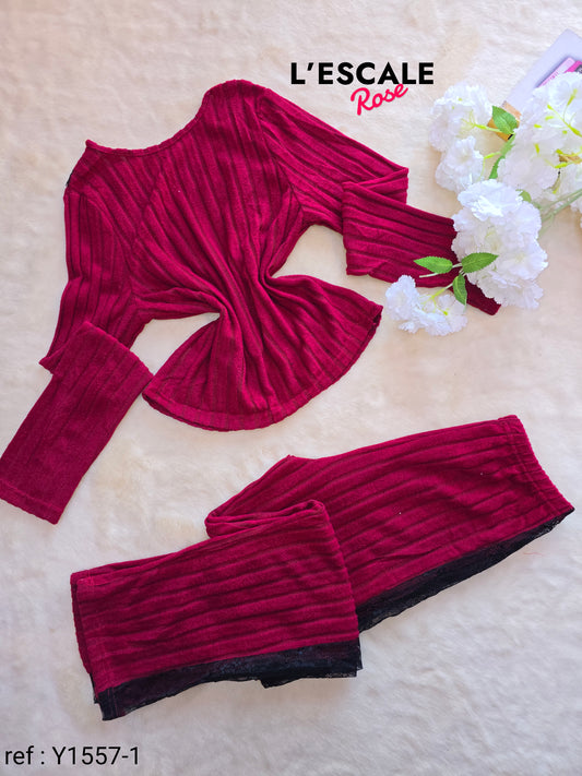 Pyjama d'hiver Y1557-1