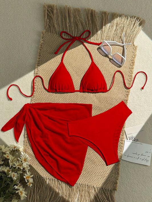 Bikini rouge
