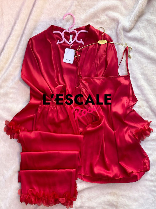 Pyjamas en satin Q0016