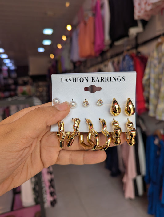 Set Boucles d'oreiller ( 6 pieces )