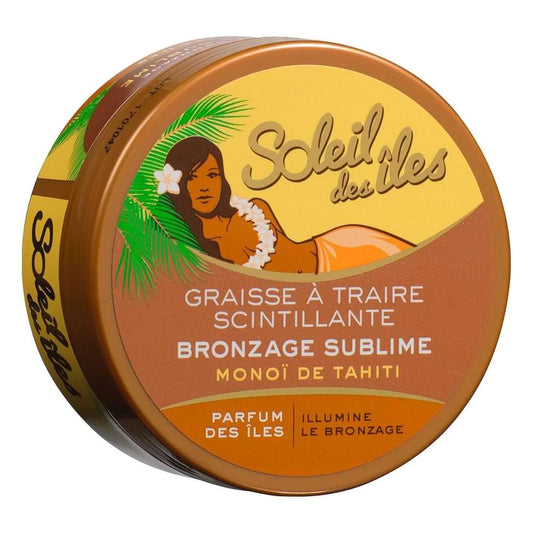 Soleil des iles Graisse à Traire Scintillante – Bronzage Sublime 150ml