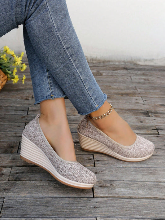 Chaussure beige claire SHEIN