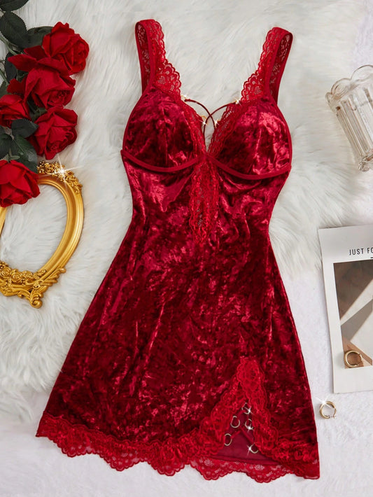 Nuisette en velours shein