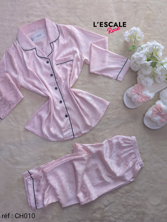 Pyjamas en satin CH010