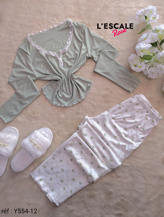 Pyjama d'hiver Y554-12