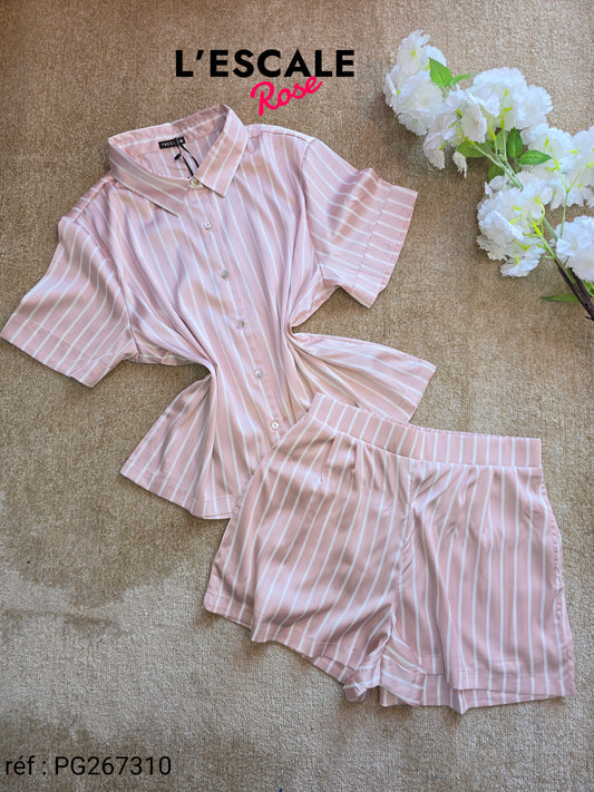 Pyjamas en satin PG267310