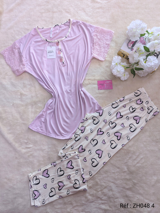 Pyjama d'été ZH048 4