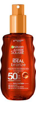 GARNIER ambre solaire ideal bronze huile protectrice sublimatricrle SPF 50 +