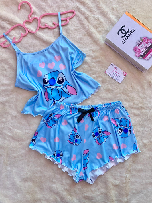 Pyjama d'été short Y-1004