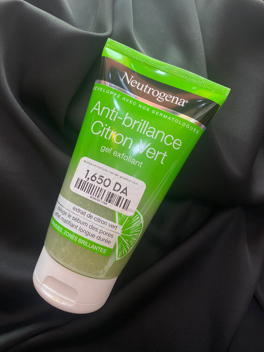 Neutrogena Anti-brillance Citron Vert : gel exfoliant 150ml