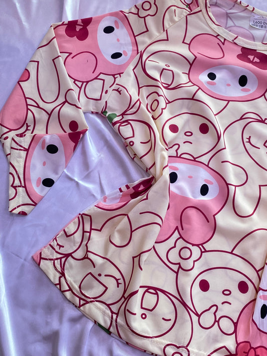 Pyjama d'hiver lapin