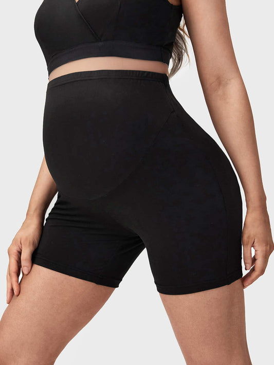 SHEIN BASICS Short de grossesse cycliste unicolore