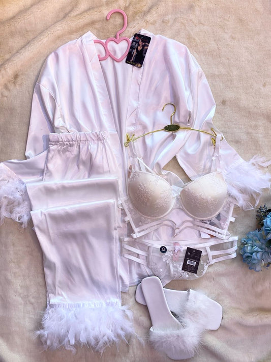 Pyjamas en satin 042