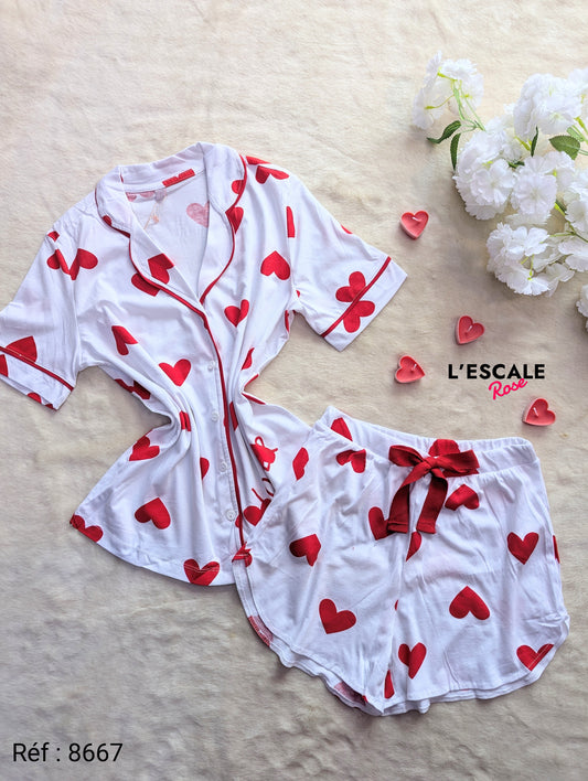 Pyjama d'été short 8667