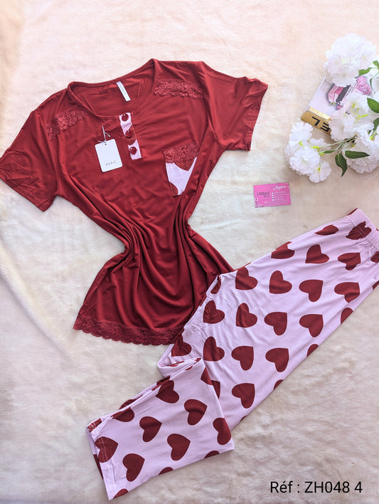 Pyjama d'été ZH048 4