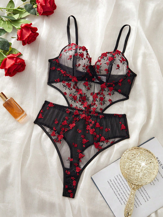 Body noir rouge shein