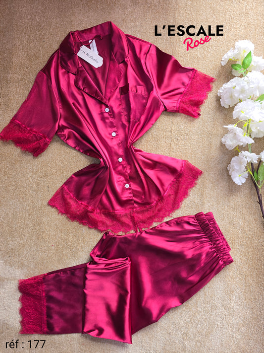 Pyjamas en satin 177