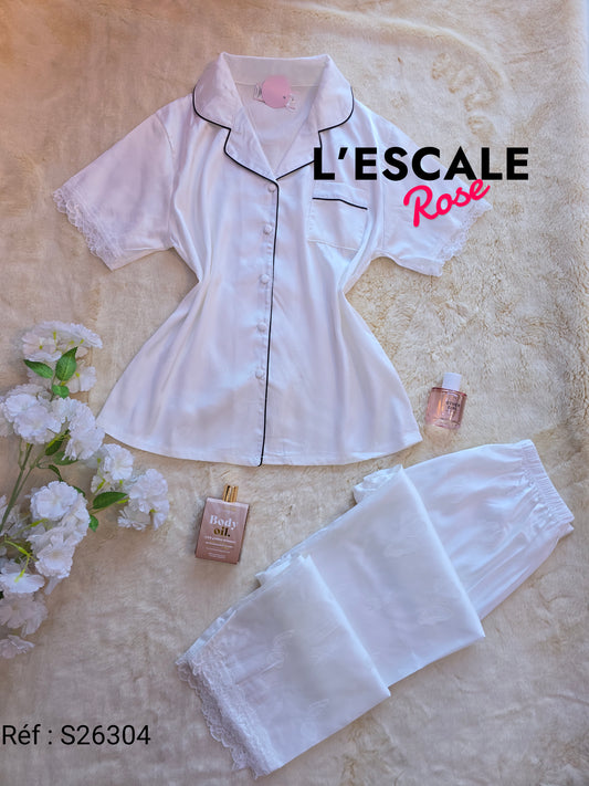 Pyjamas en satin S26304
