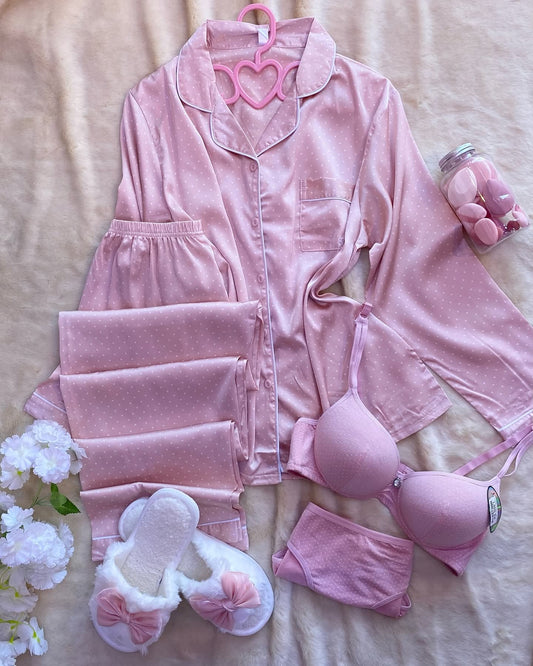 Pyjamas en satin 524