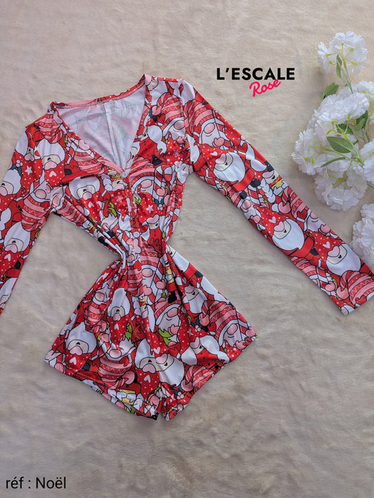 Combi-short Noël shein