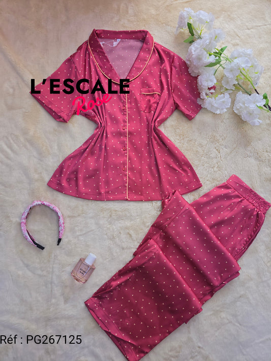 Pyjamas en satin PG267125