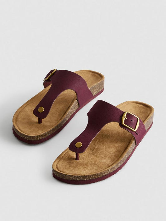 Sandales salomé à boucle et entre-doigt Primark