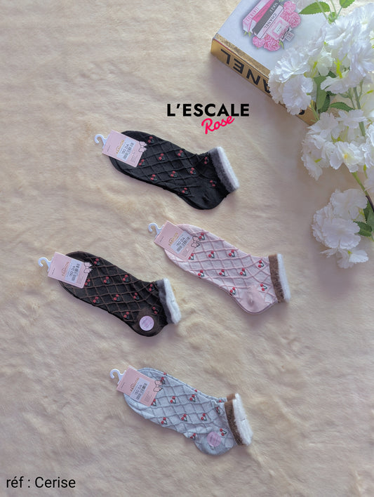 Chaussette Cerise