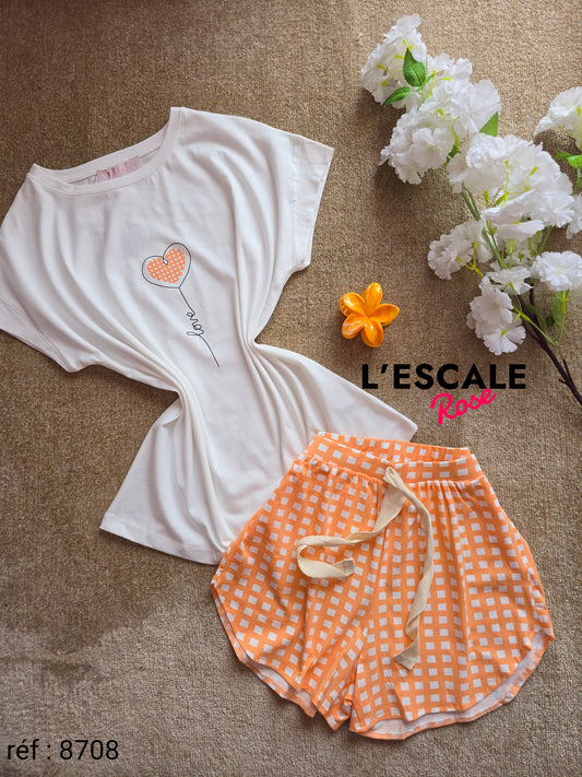 Pyjama Short d'été 8708