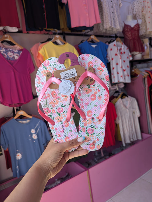 Flip flop flowers PRIMARK