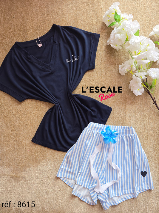 Pyjama Short d'été 8615