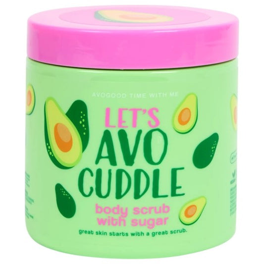Gommage corporel au sucre avocat