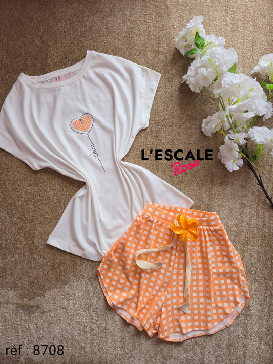Pyjama Short d'été 8708