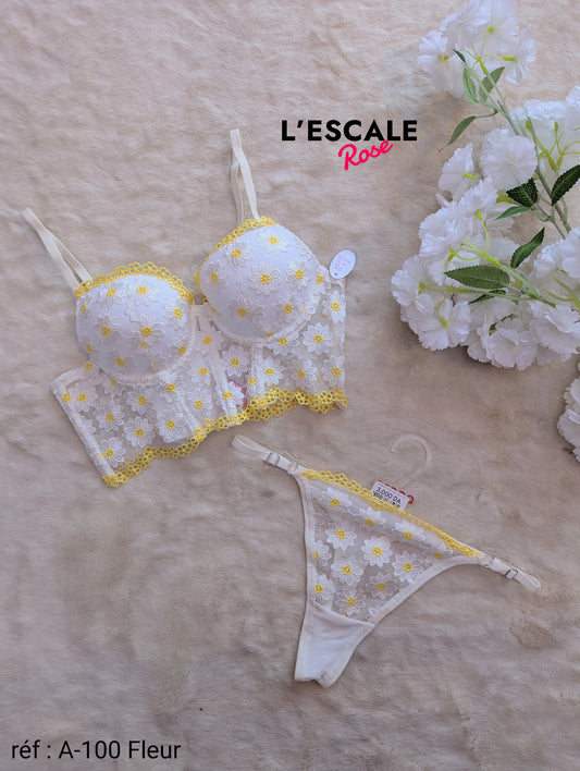 Ensemble 2 Ps A-100 Fleur