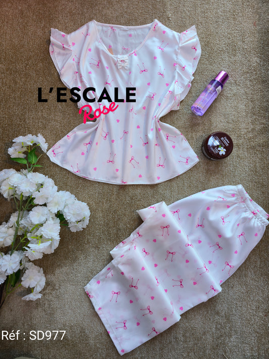 Pyjamas en satin SD977