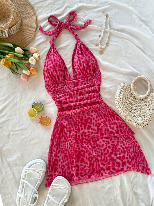 Robe vintage romantique shien