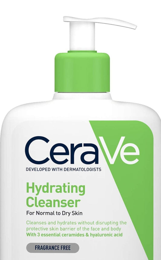 CeraVe Crème Lavante Hydratante pour peaux normales à sèche (236ml)