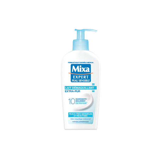 MIXA Expert Peau Sensible Lait Démaquillant Extra-pur Apaisant 200ml