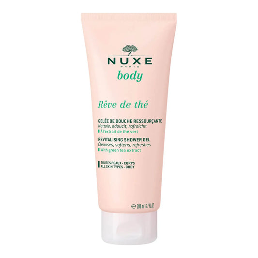 NUXE Gelée de Douche Ressourçante, Rêve de Thé 200 ml