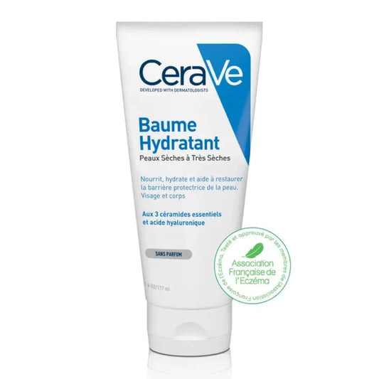 CERAVE Baume Hydratant Visage et Corps Pour les Peaux Sèches à Très Sèches, 177ml